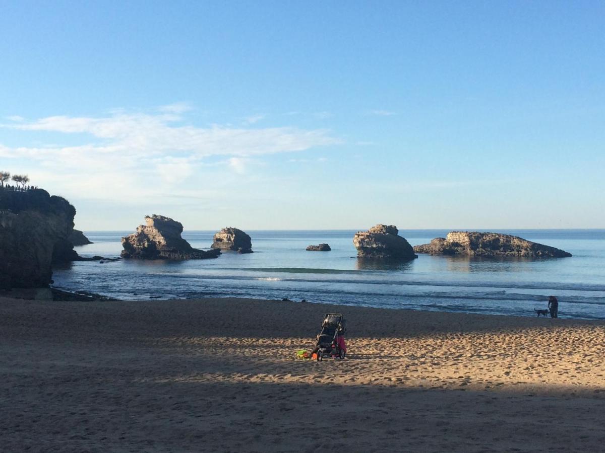 L'océan à perte de vue, la grande plage à vos pieds Biarritz Extérieur photo
