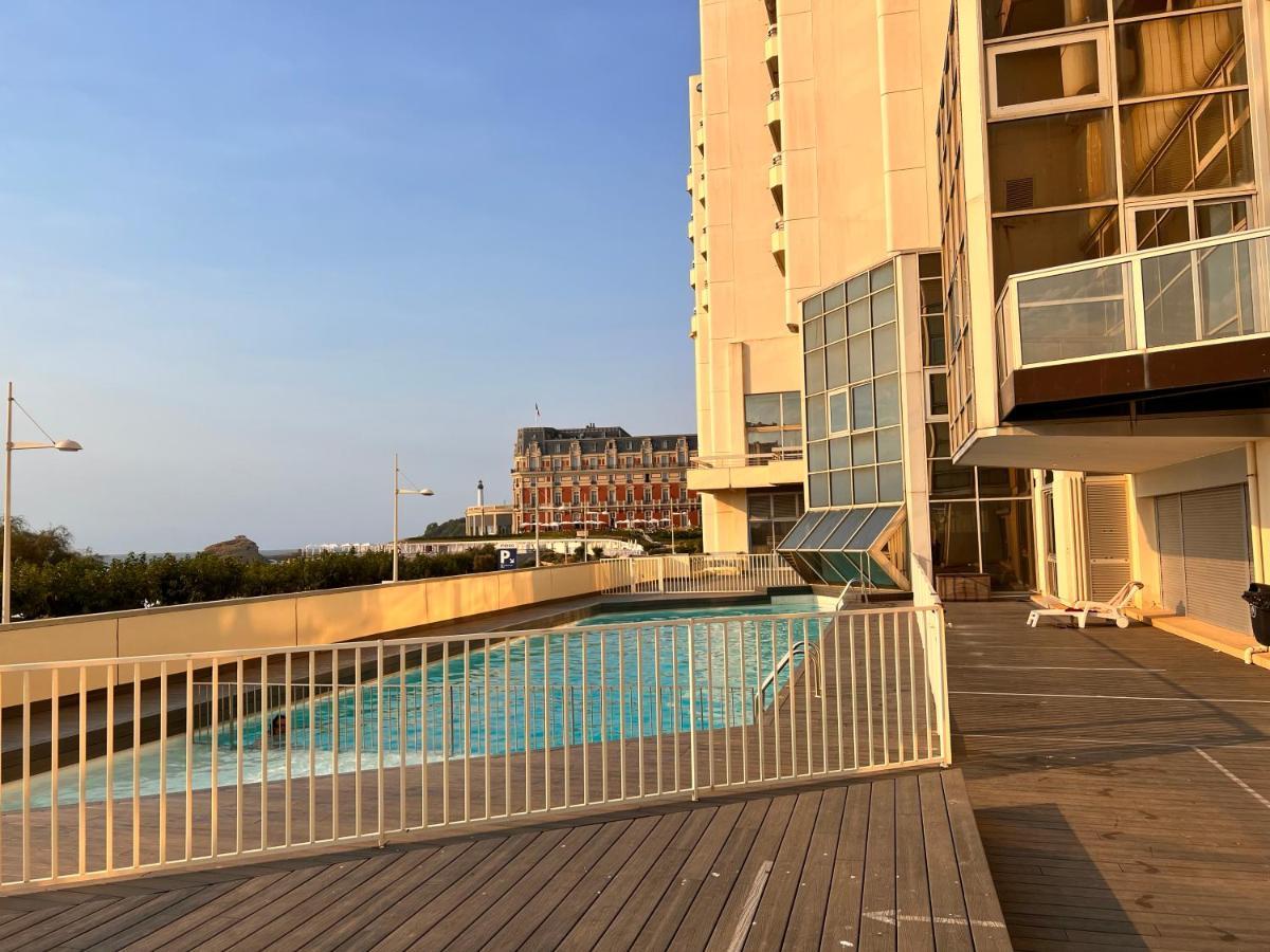 L'océan à perte de vue, la grande plage à vos pieds Biarritz Extérieur photo